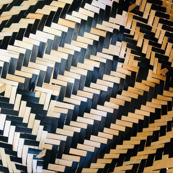 Artisan Oval Boho Basket - Picture 12 of 16